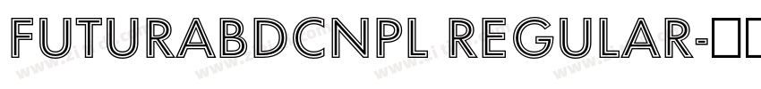 FuturaBdCnPL Regular字体转换 FuturaBdCnPL Regular字体转换